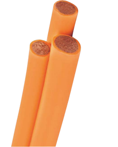 Thin walled insulated high-voltage automotive cables