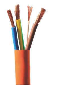Thin walled insulated and shielded high-voltage automotive cables